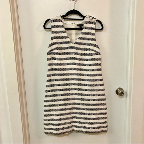 J Crew Striped Sheath Dress 👗 - Picture 2 of 4